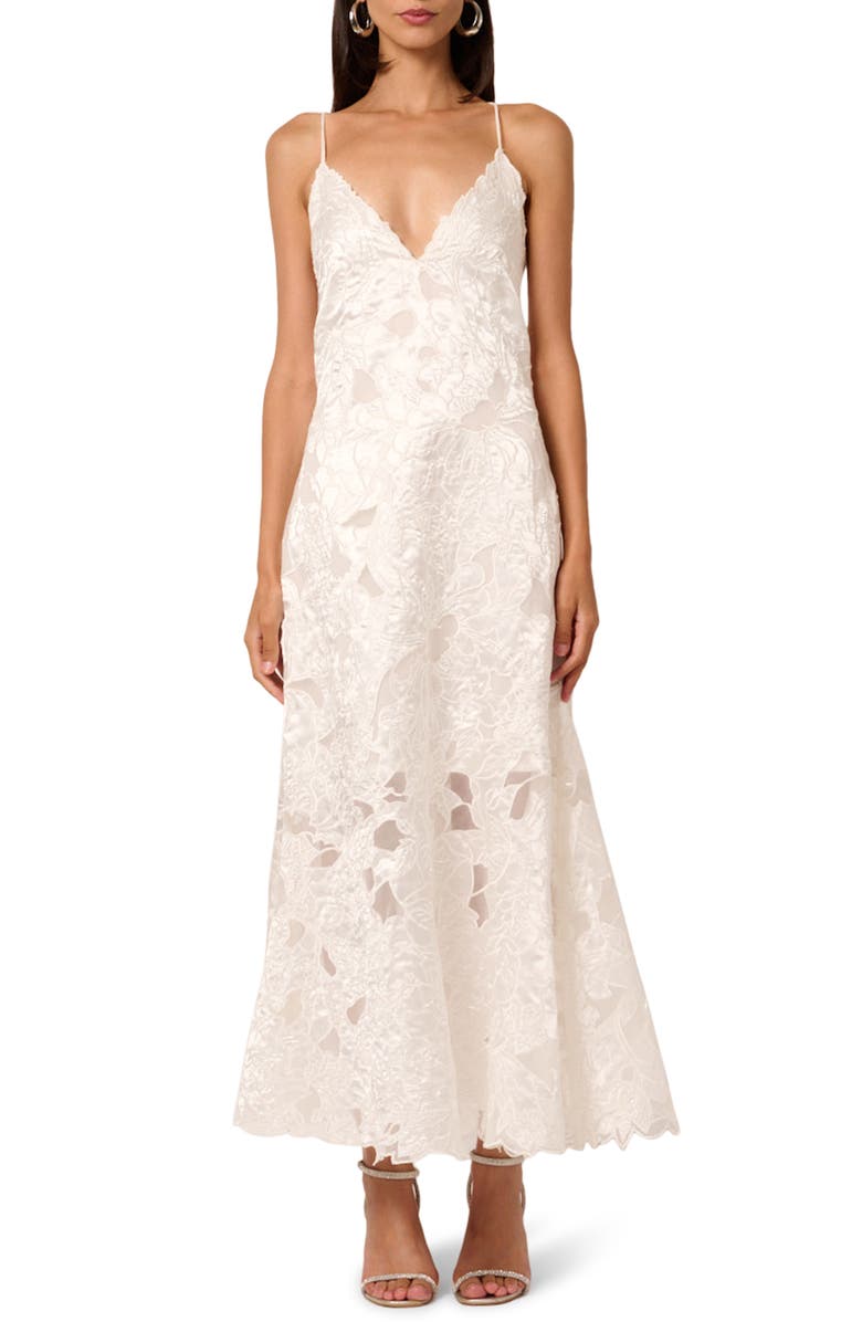 LIV FOSTER Reese Embroidered Maxi Dress, Main, color, 