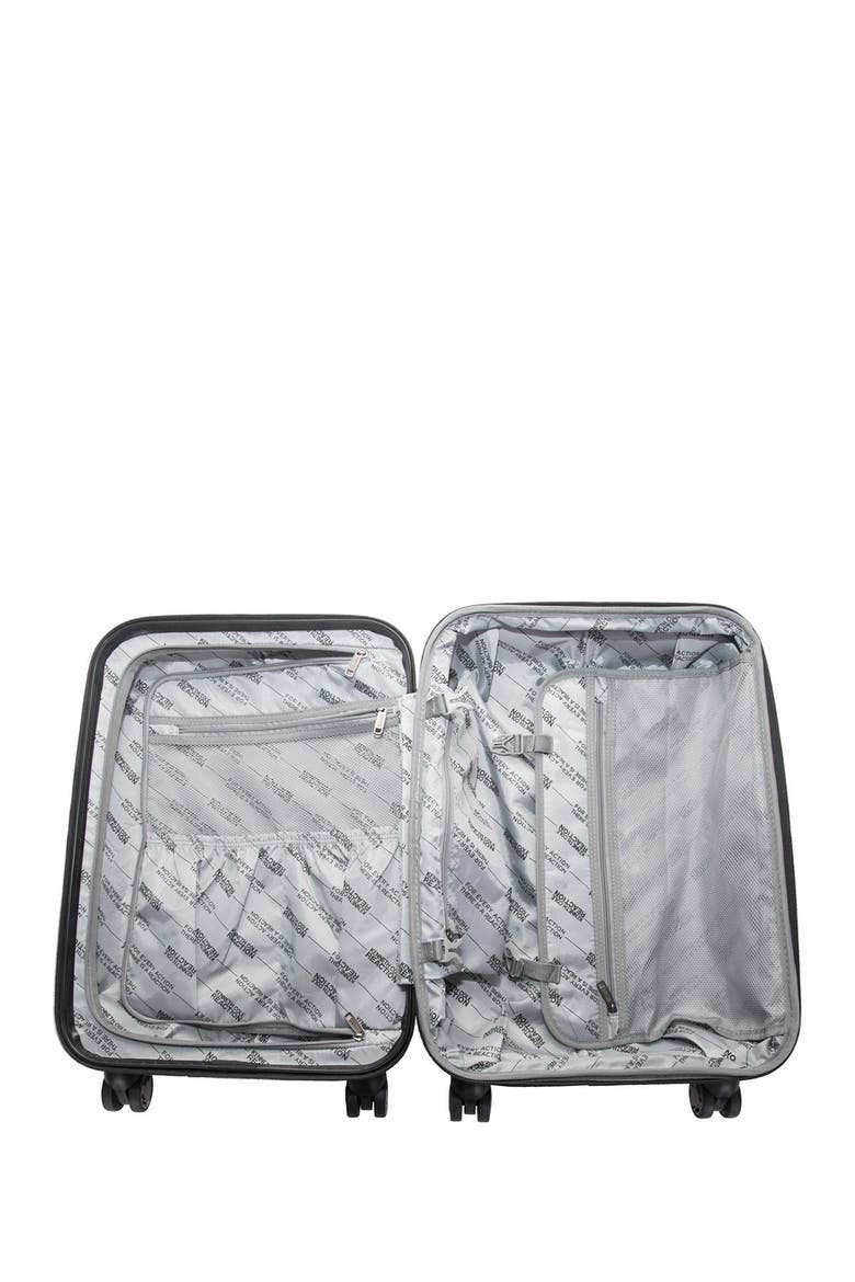 Renegade 3-Piece Lightweight Hardside Expandable Luggage Set, Alternate, color, SILVER