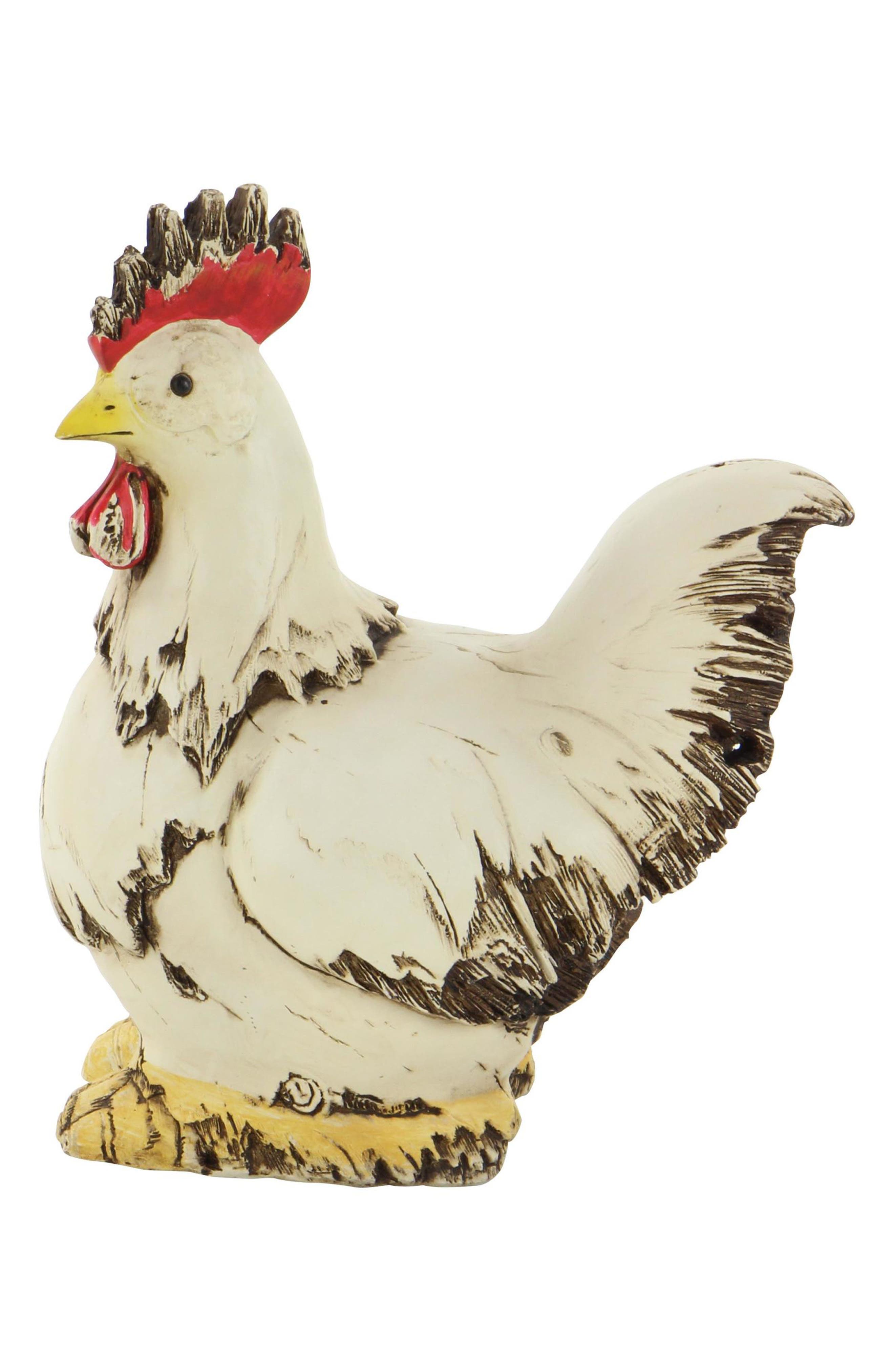 UMA Farmhouse Polystone Hen Statue