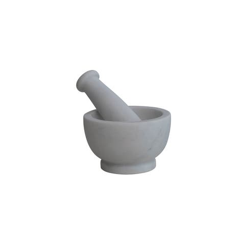 Marble Mortar and Pestle