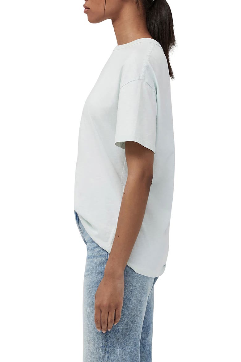 Boyfriend Pima Cotton T-Shirt, Alternate, color, ICEFLOW