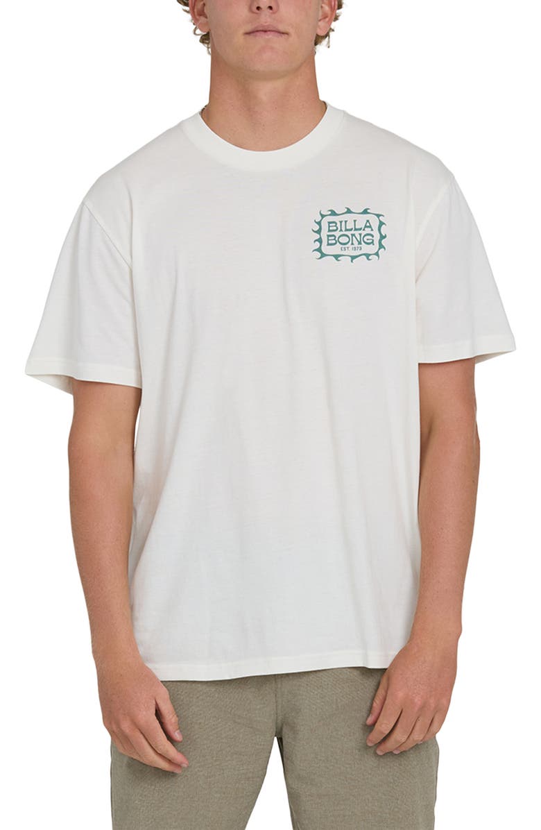 Billabong Ripple Premium Graphic T-Shirt, Main, color, Off White