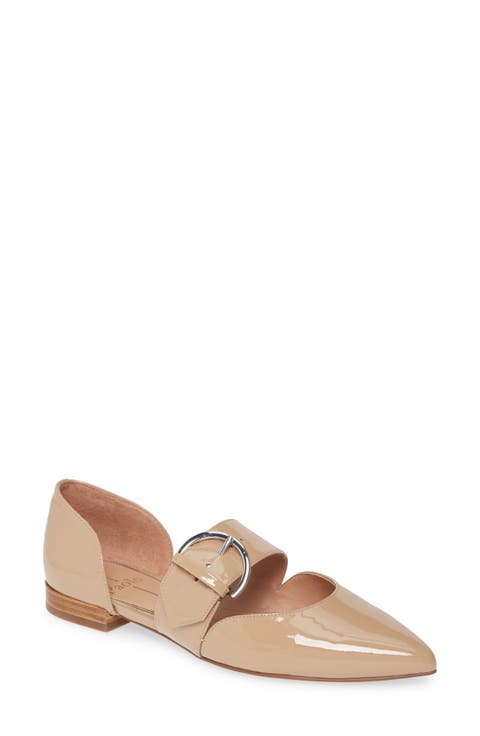 Dean Pointy Toe Flat (Women)