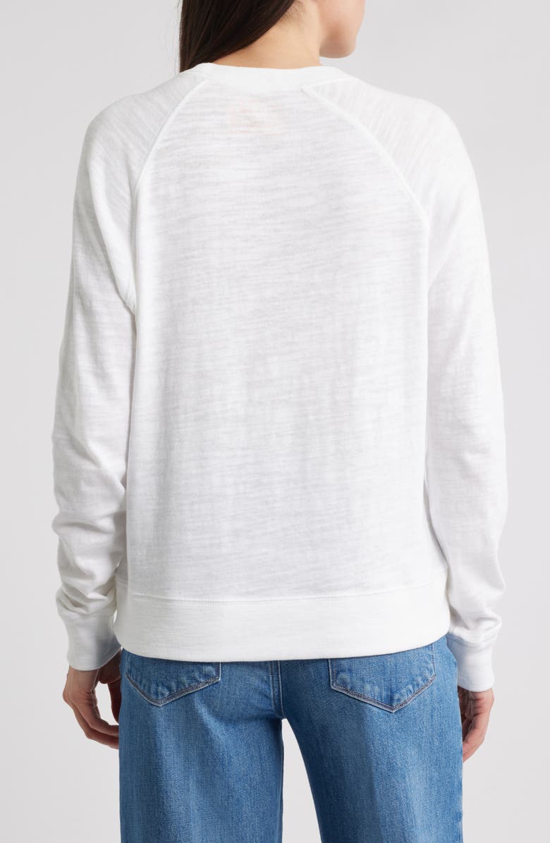 Faherty Venice Sunwashed Slub Organic Cotton Graphic T-Shirt, Alternate, color, White