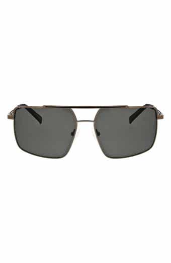 Hurley Explorer 58mm Polarized Navigator Sunglasses