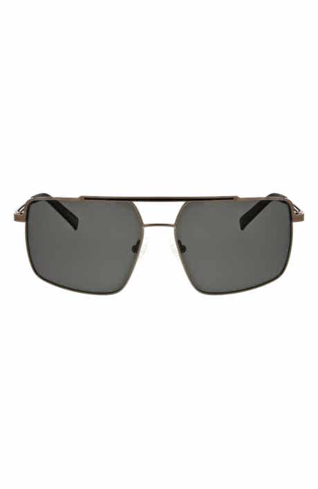 Hurley Explorer 58mm Polarized Navigator Sunglasses