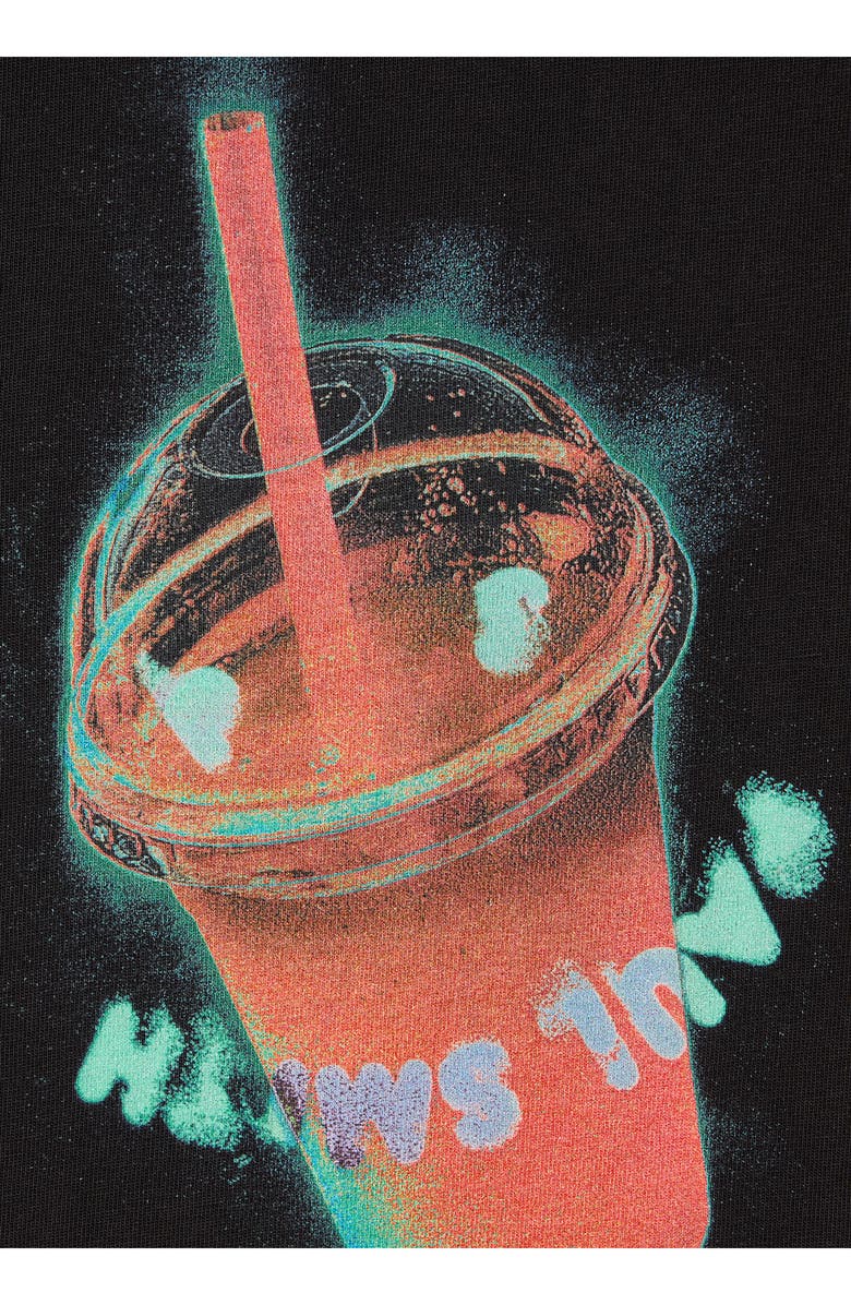 PS Paul Smith Drink Graphic Organic Cotton T-Shirt, Alternate, color, 