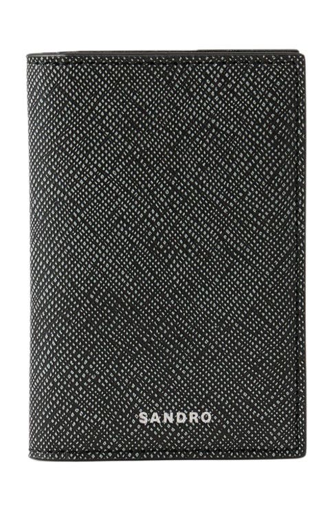 Reconstituted leather leather wallet