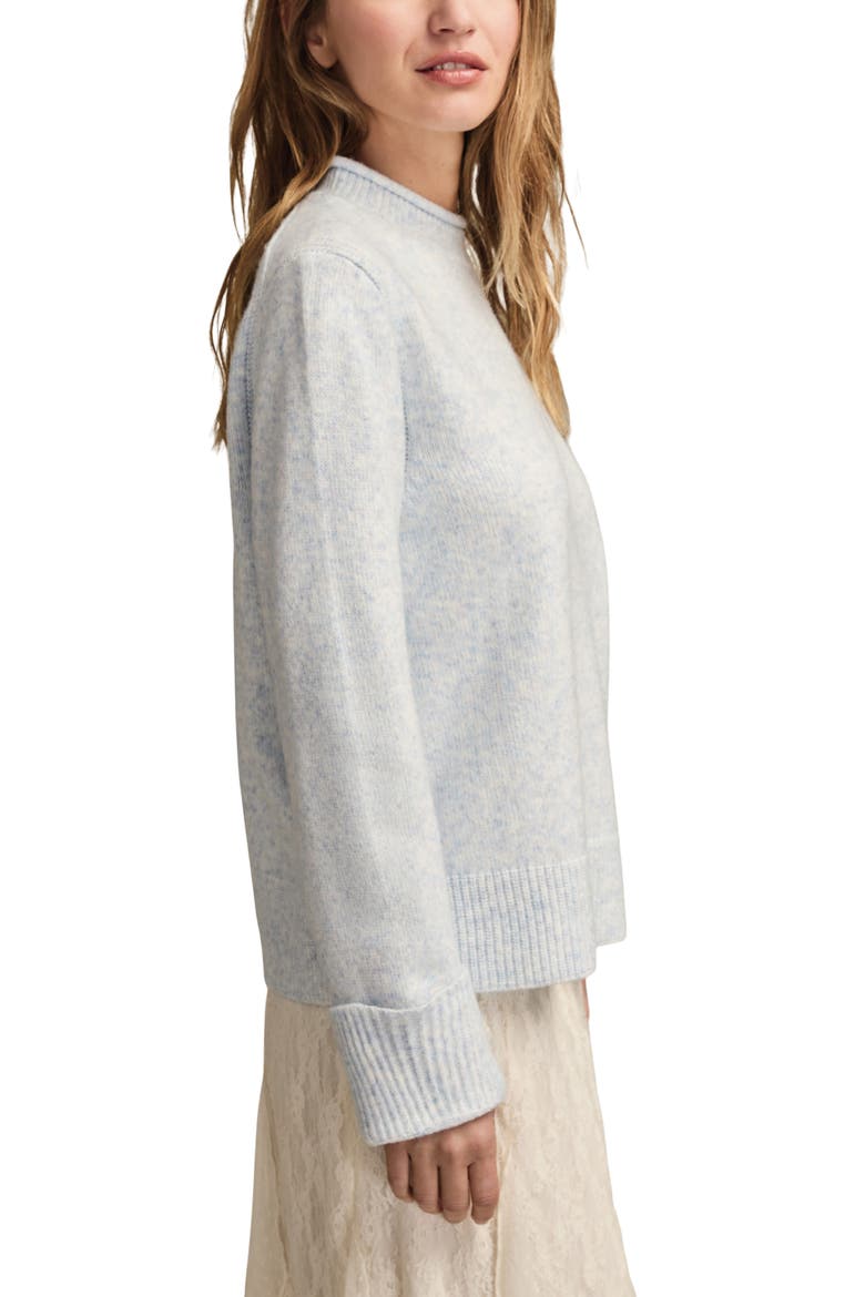 Roll Neck Sweater, Alternate, color, HEATHER