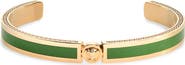 Versace Enamel Cuff Bracelet