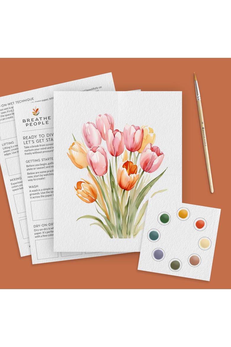 All In One Watercolor Kits, Alternate, color, Blue
