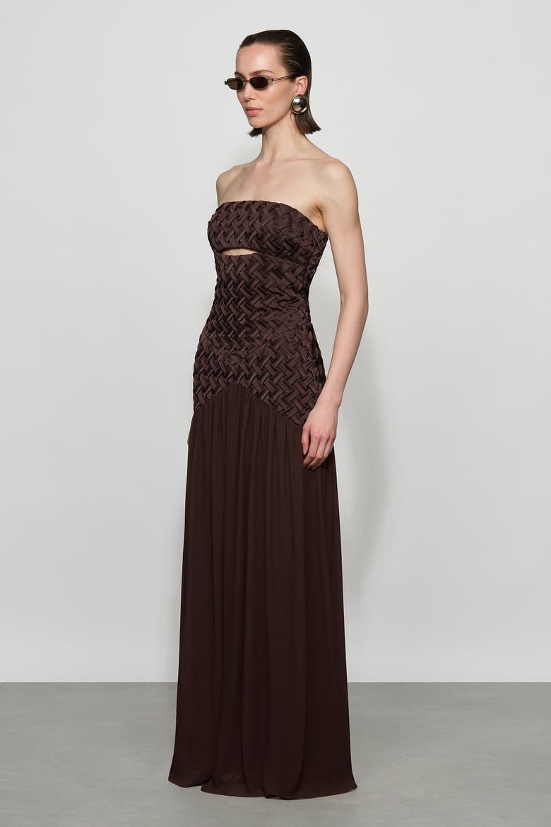 Amara Gown, Alternate, color, Espresso