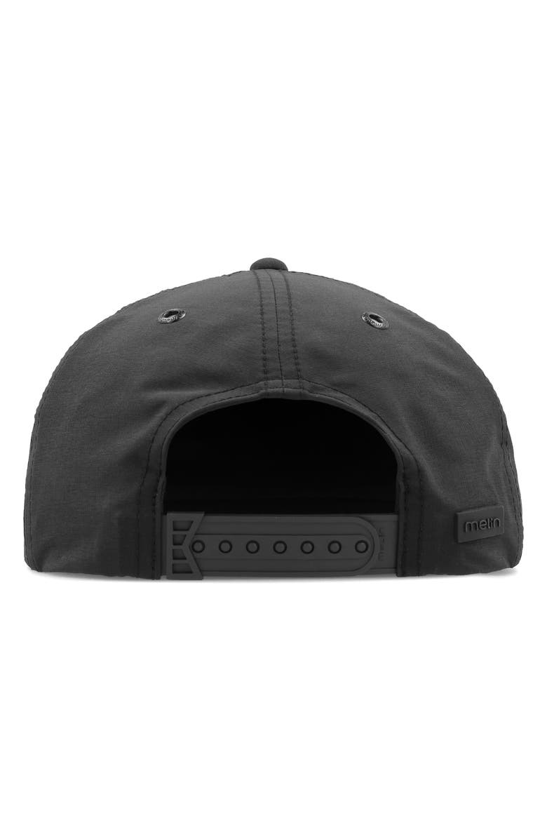 Melin Eagle Hydro 6-Panel Snapback Ball Cap, Alternate, color, Black