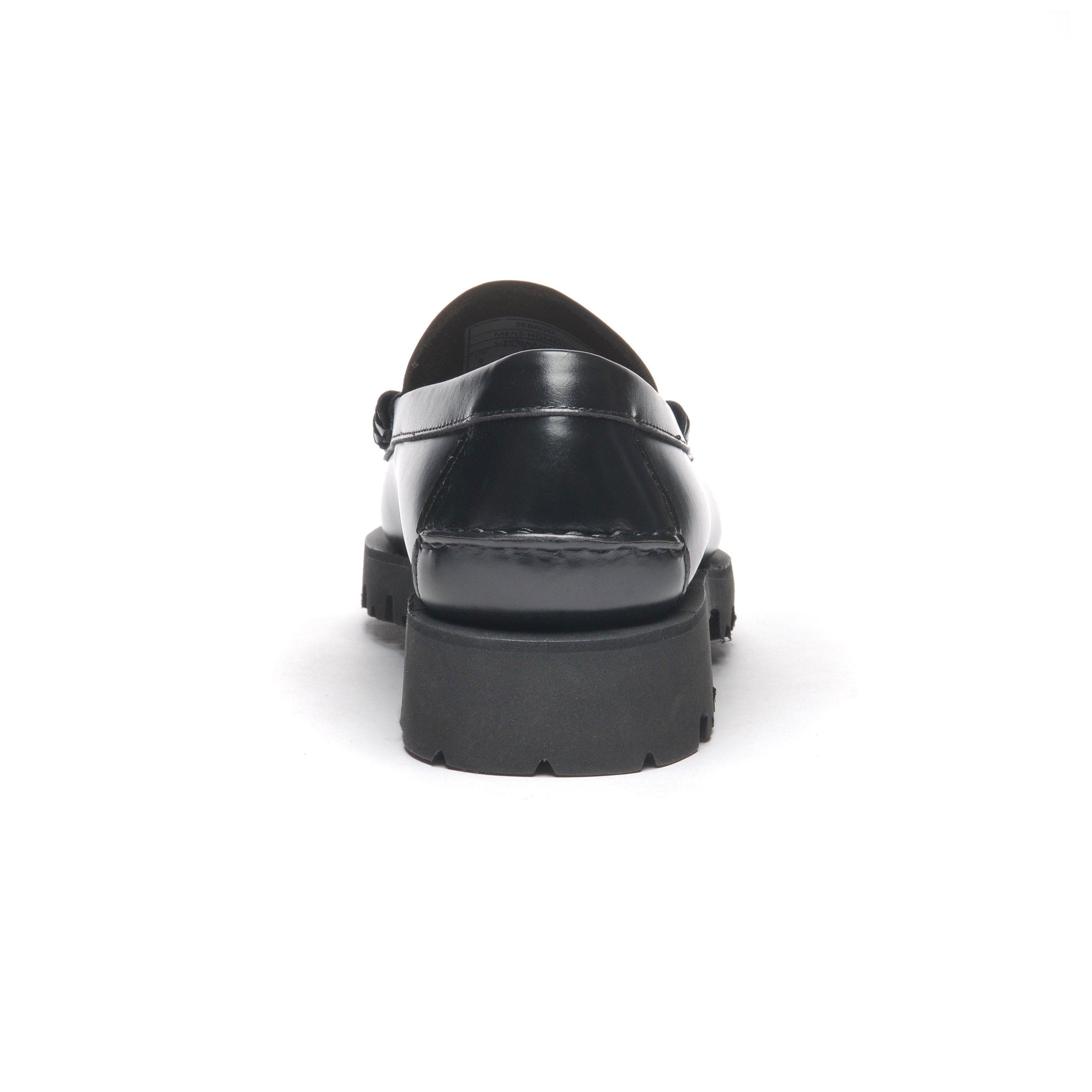 Sebago Dan Lug Loafer, Alternate, color, Black-White