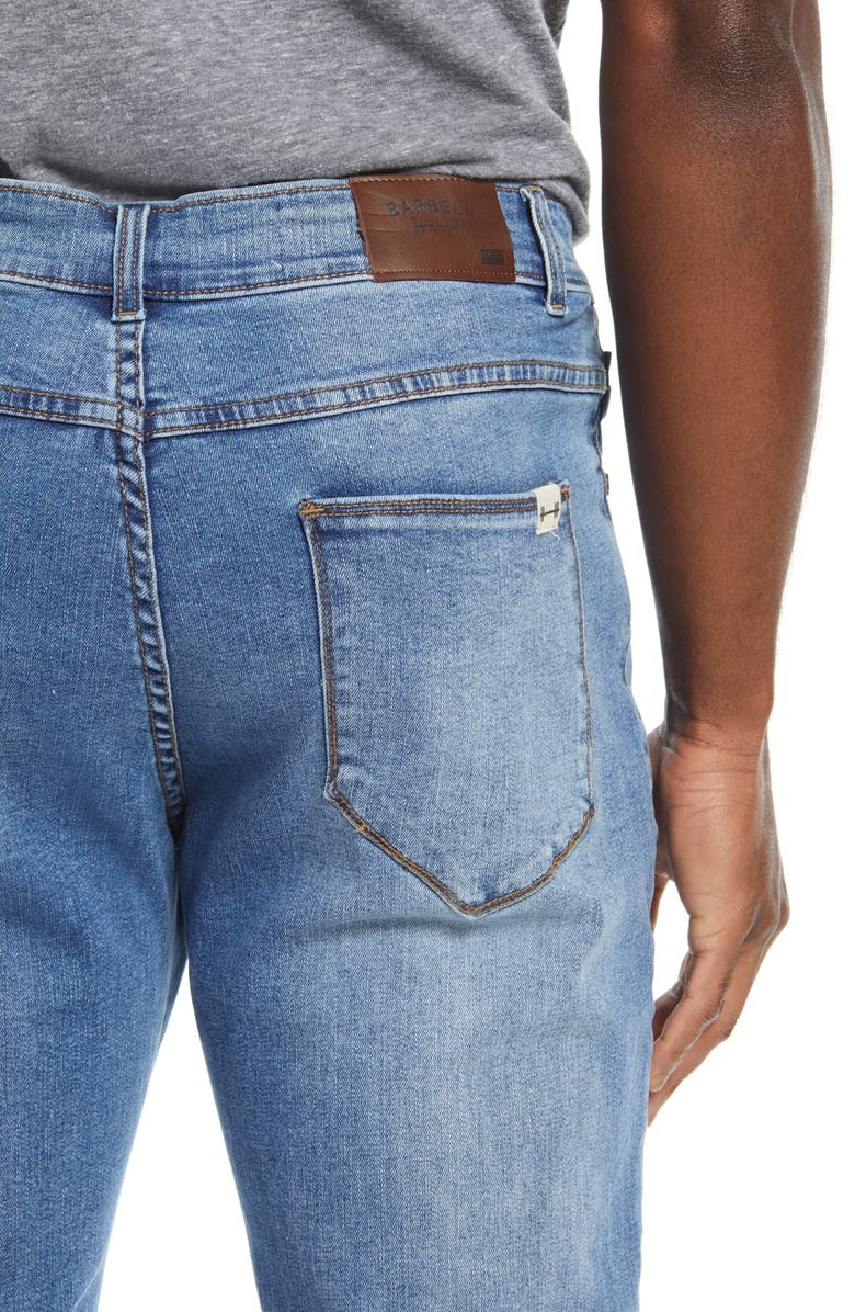 Barbell Apparel Relaxed Athletic Fit Jeans, Alternate, color, 