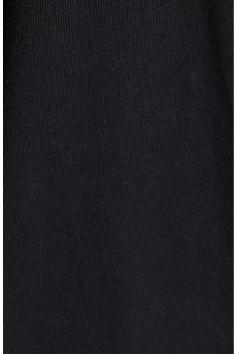 'Midelo' Skull Print Asymmetrical Tee, Alternate, color, BLACK