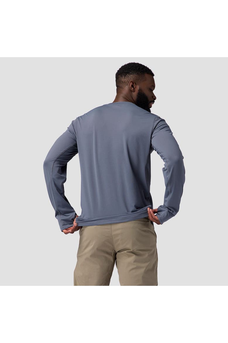 Tahoe Sun Long-Sleeve Crew Shirt - Men's, Alternate, color, Turbulence
