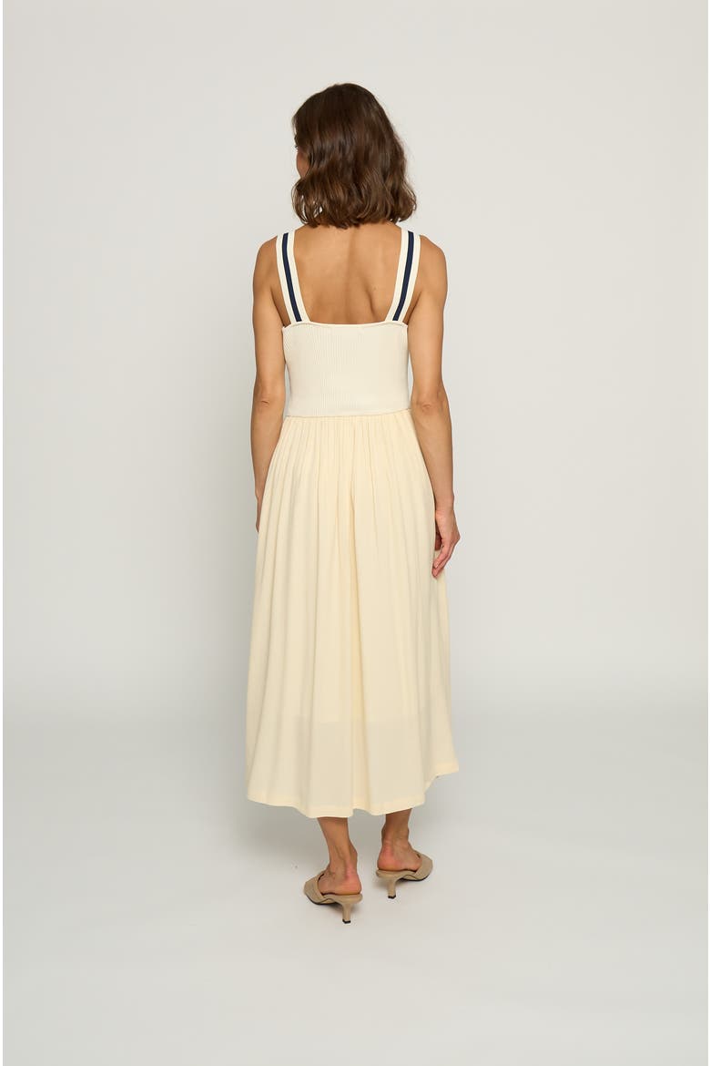 Women's Basque Waist Bodycon Dress, Alternate, color, Ivory