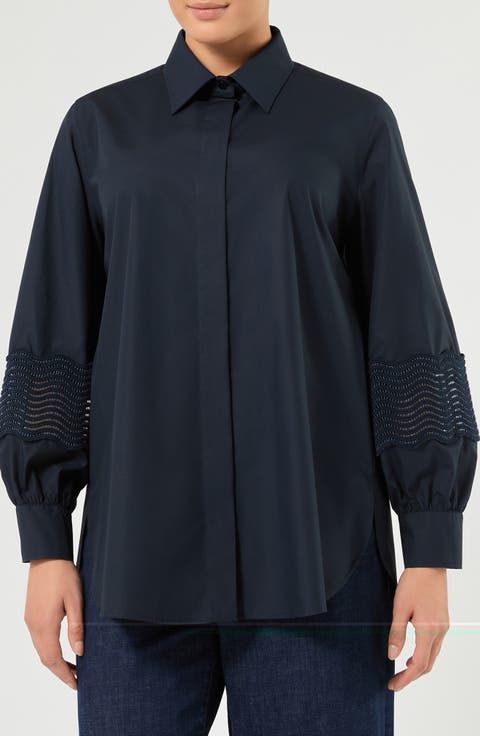 Soutache Detail Cotton Jacket