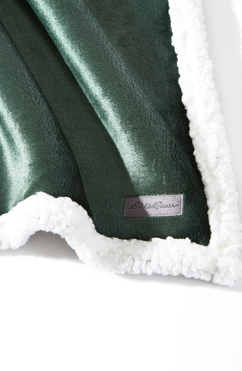 Eddie Bauer Solid Ultrasoft Throw Blanket, Alternate, color, 