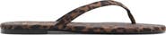 MANGO Leopard Print Flip Flop
