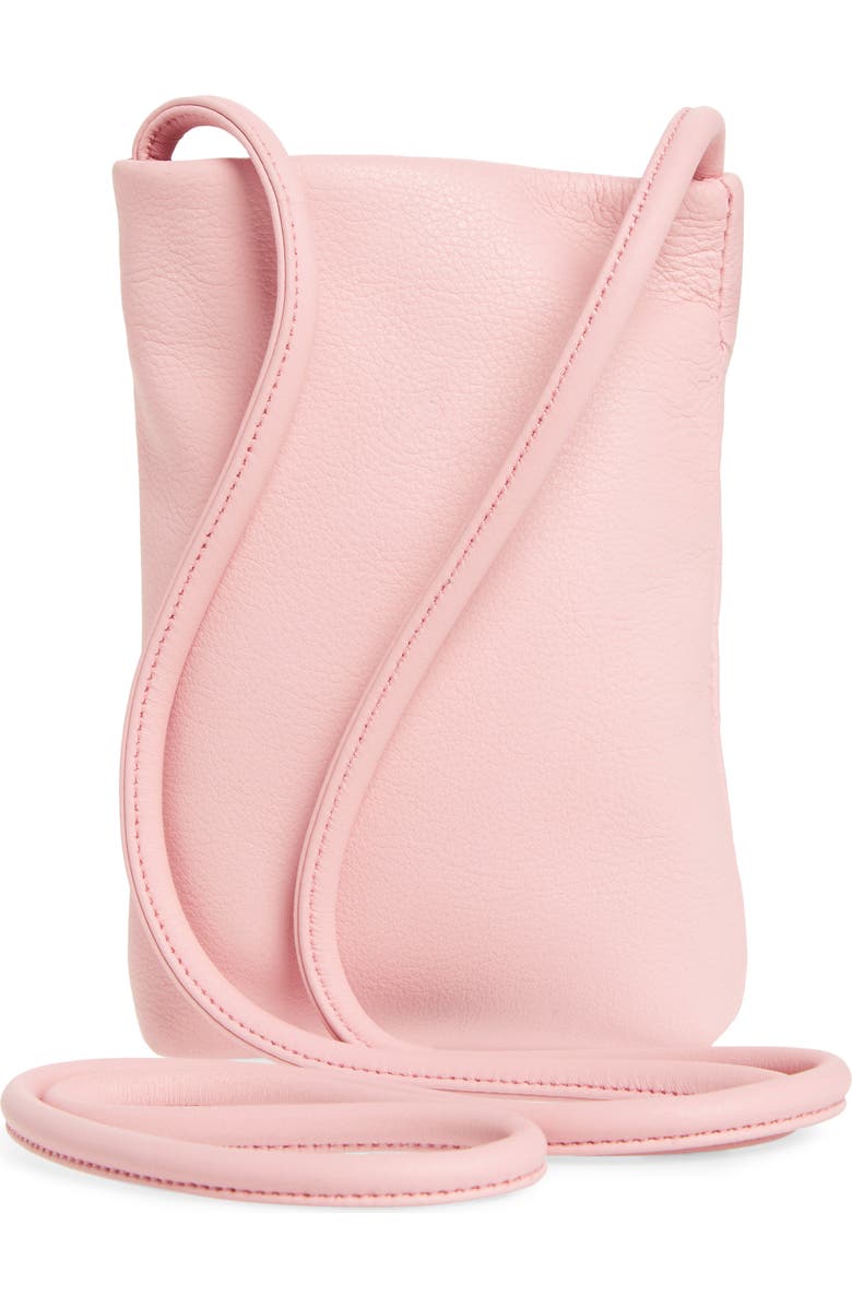 Baggu Leather Phone Crossbody Bag, Alternate, color,