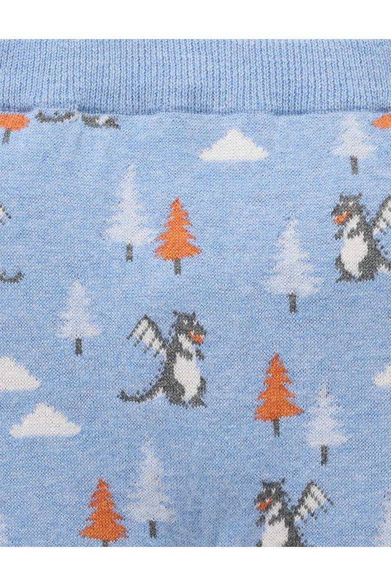 Magical Forest Knit Boys Leggings, Alternate, color, Forest Jacquard