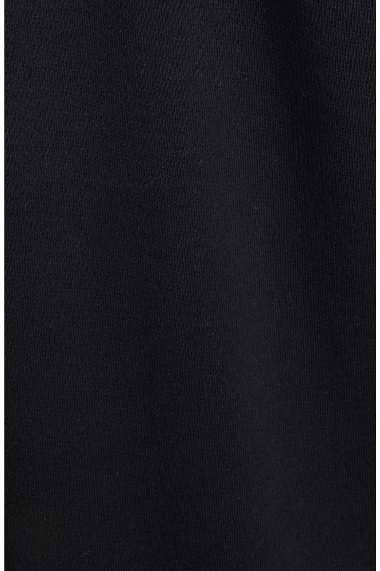 Fairah Face Patch Cotton Hoodie, Alternate, color, BLACK