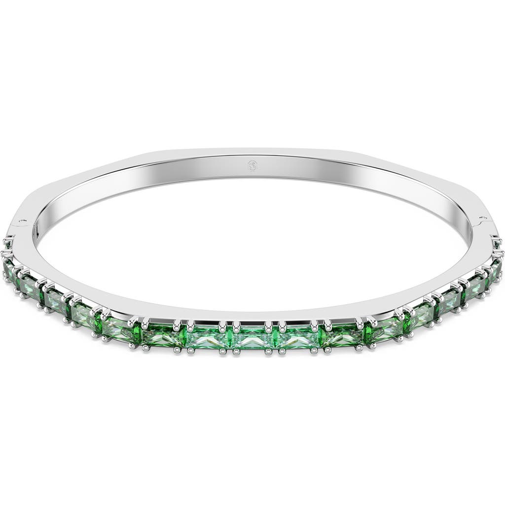 Swarovski Matrix Baguette Cut Crystal Bangle
