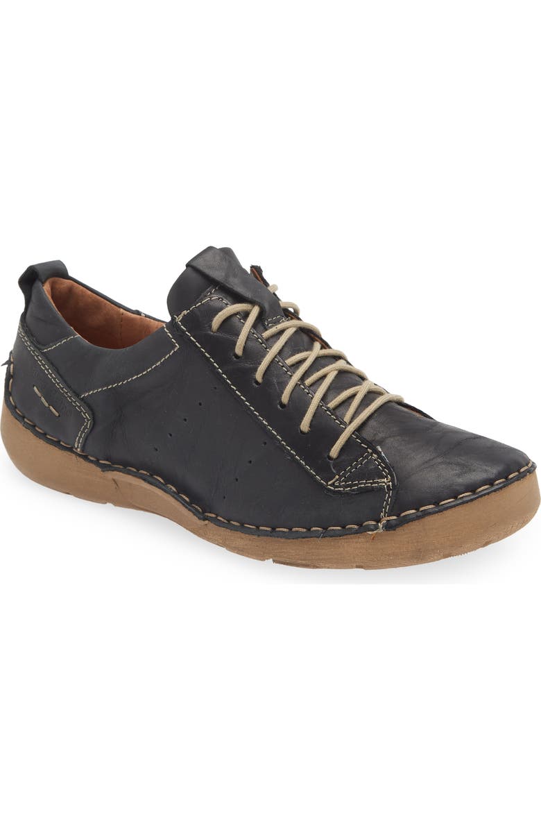 Josef Seibel Fergey 56 Sneaker, Main, color, Black