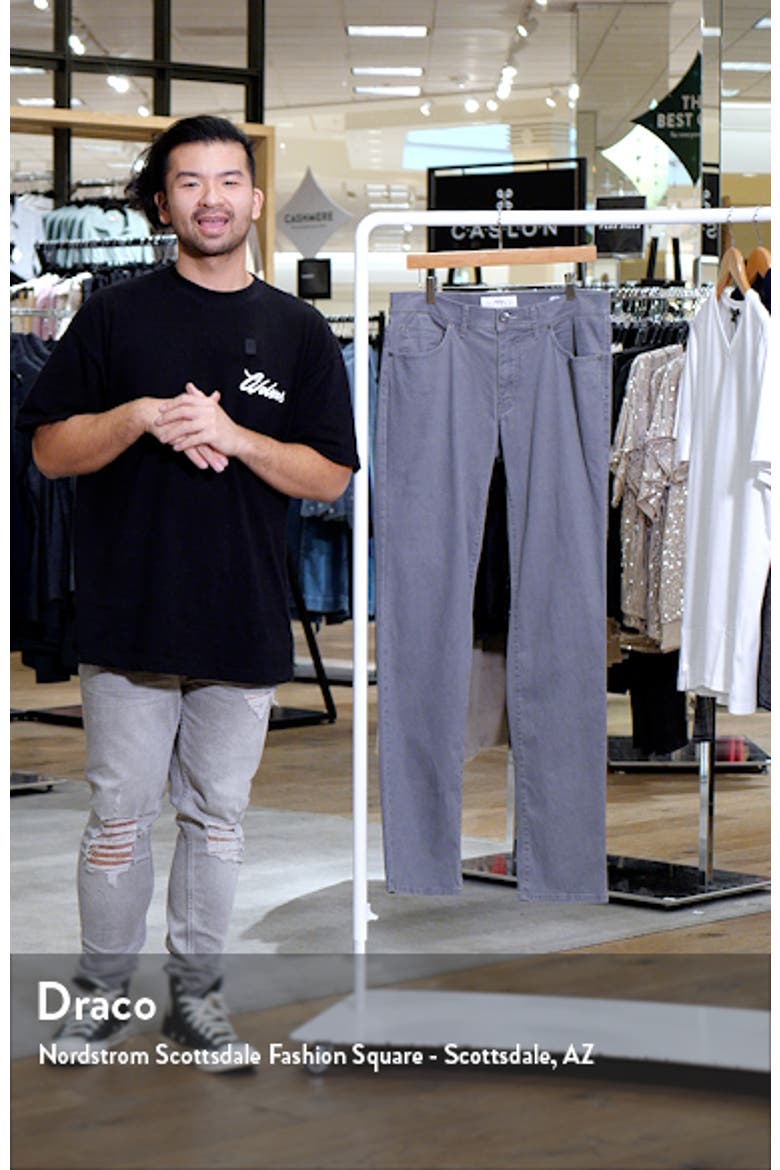 Cadiz Stretch Cotton Straight Leg Pants video
