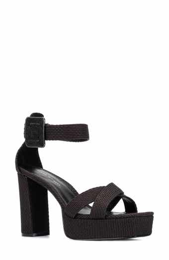 Fashion to Figure Layla Platform Heeled Sandal - Wide Width