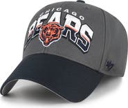 '47 Men's '47 Charcoal Chicago Bears Split Block MVP Adjustable Hat