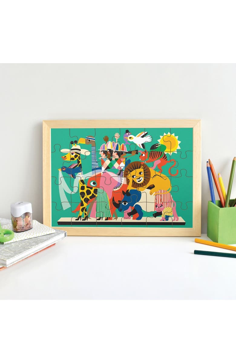 Journey of Something Animal Carnival 24 Piece Puzzle, 10.6 x 7 Inches, Alternate, color, Multicolored