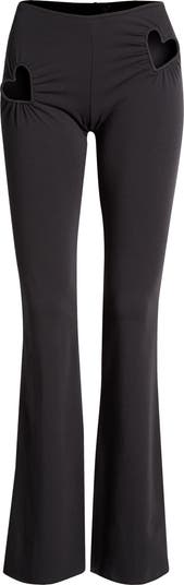 Heart Cotton Blend Jersey Leggings