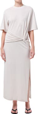 AGOLDE Zanna Twisted Maxi Dress
