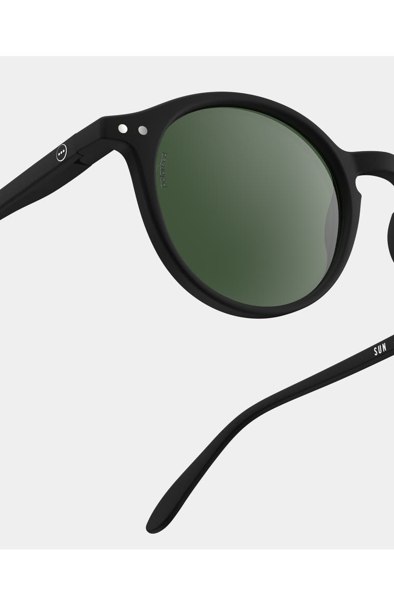 IZIPIZI #D 48mm Pantos Sunglasses, Alternate, color, Black