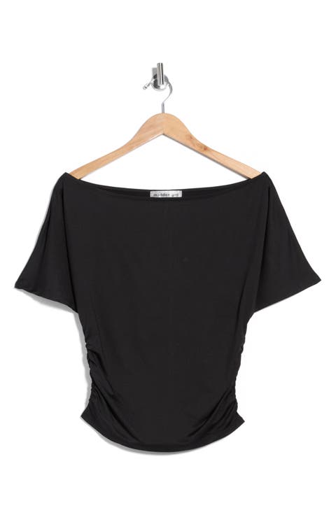Asymmetric Off the Shoulder Top