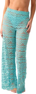 PQ SWIM Kai High Waist Lace Cover-Up Pants