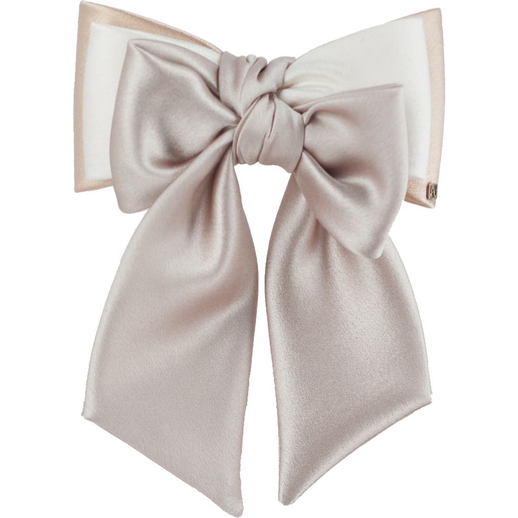Alexandre De Paris Premiere Dame Silk Bow Barette