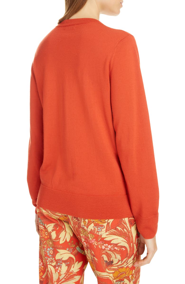 Dries Van Noten Janae Merino Wool Cardigan, Alternate, color,