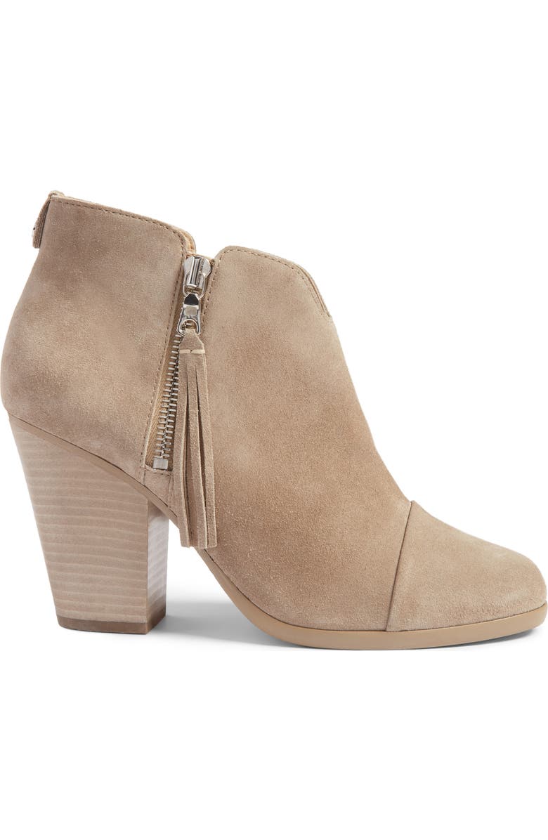 rag & bone Margot Fringe Cap Toe Bootie, Alternate, color,