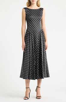 Renee Polka Dot Midi Dress