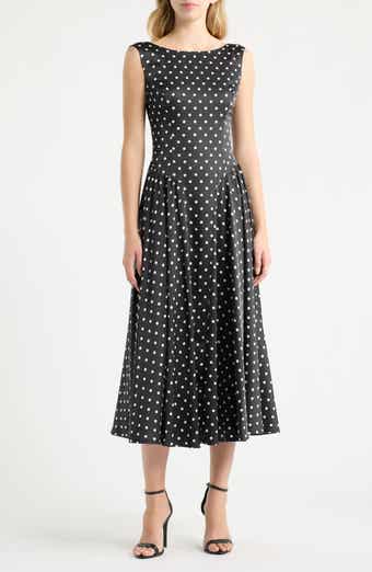 Renee Polka Dot Midi Dress