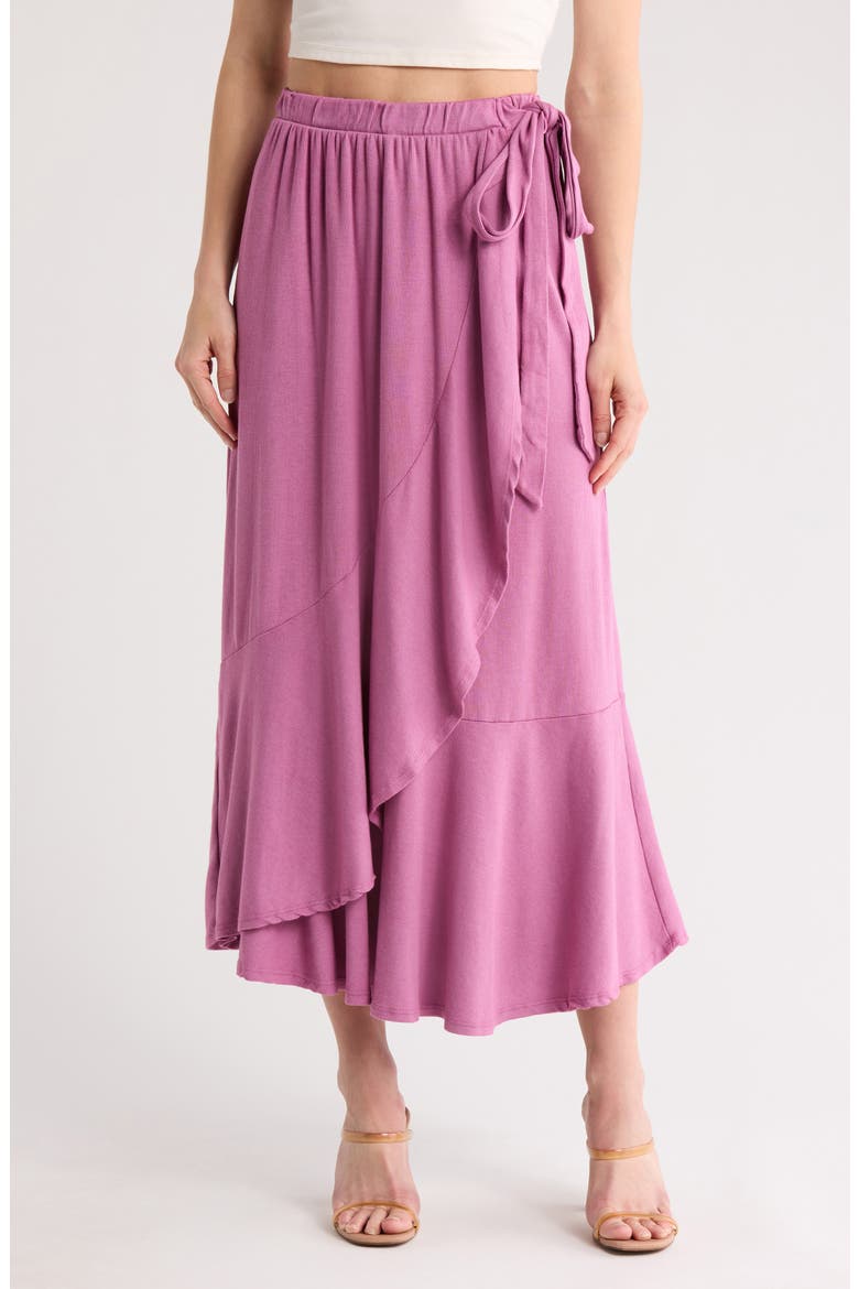 Wrap Midi Skirt, Main, color, CORCUS