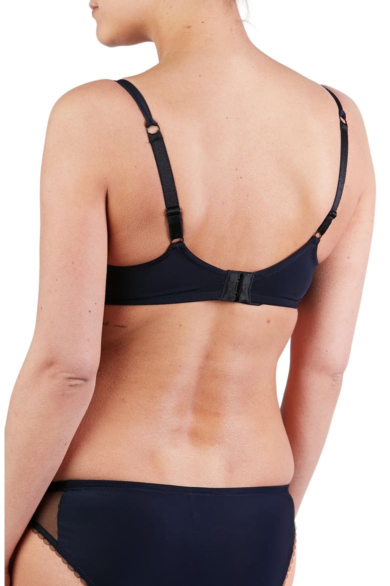 Louise Maternity and nursing push-up bra, Alternate, color, MARINE