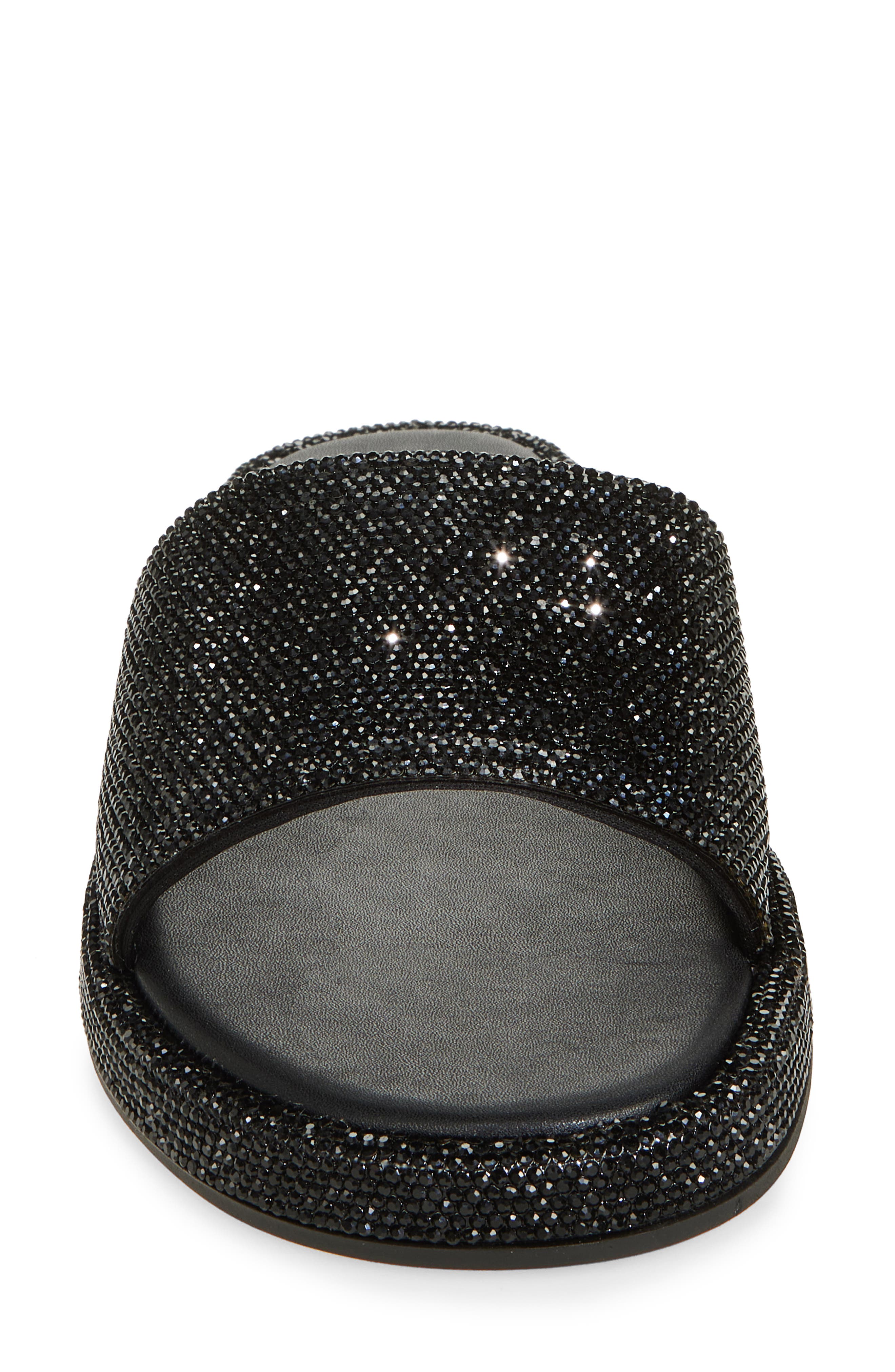 Steve Madden Rubee Slide Sandal, Alternate, color, Black