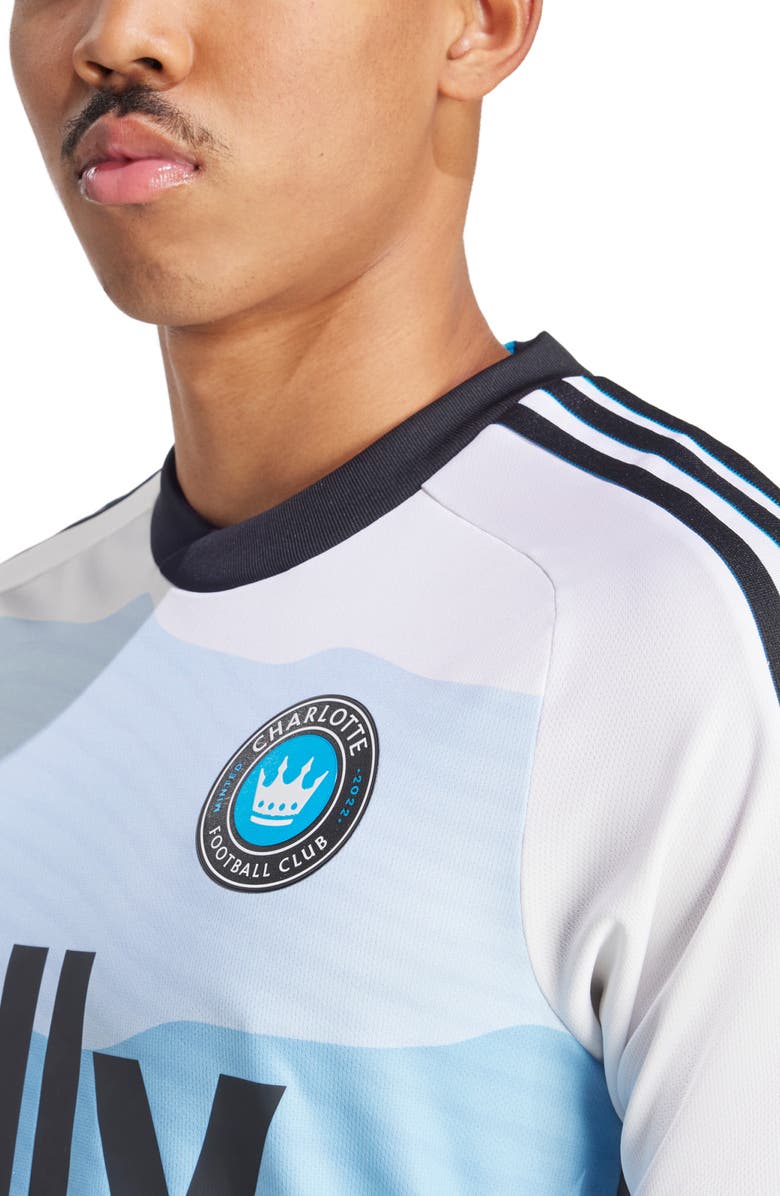 adidas Charlotte FC Home AEROREADY Jersey Top, Alternate, color, Sharp Blue/ White