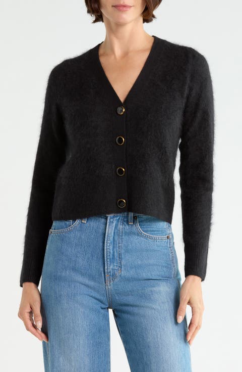 Solene Brushed Cashmere Cardigan