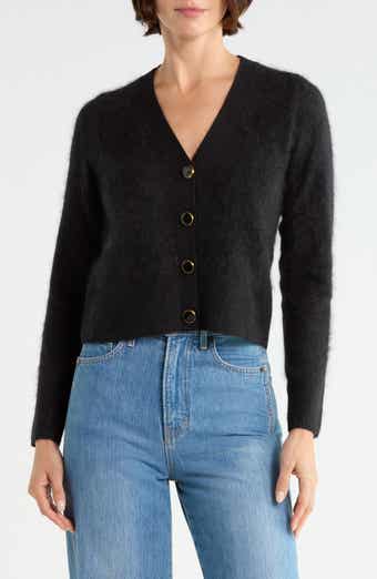 Solene Brushed Cashmere Cardigan
